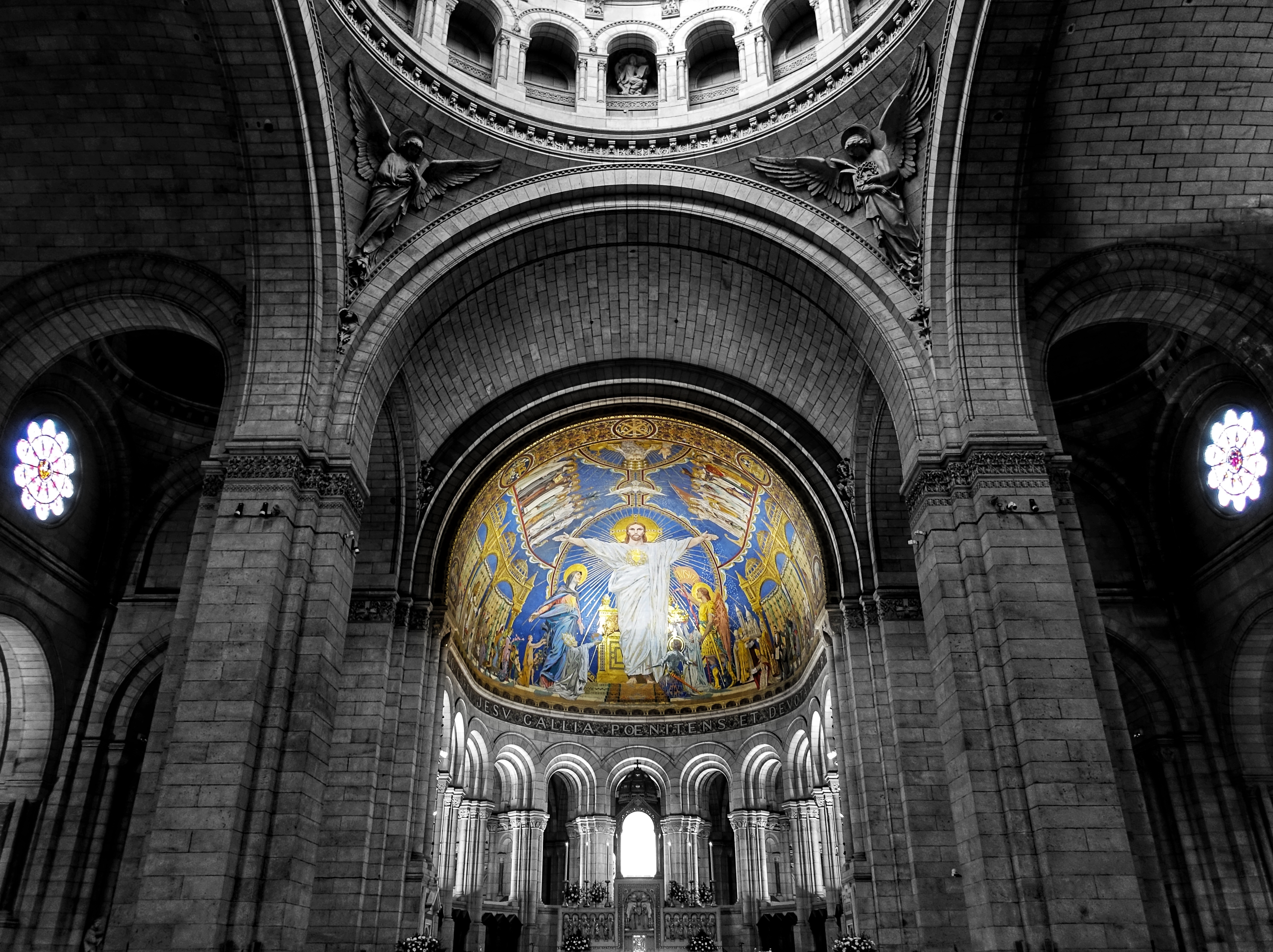 Ornate interior in Paris