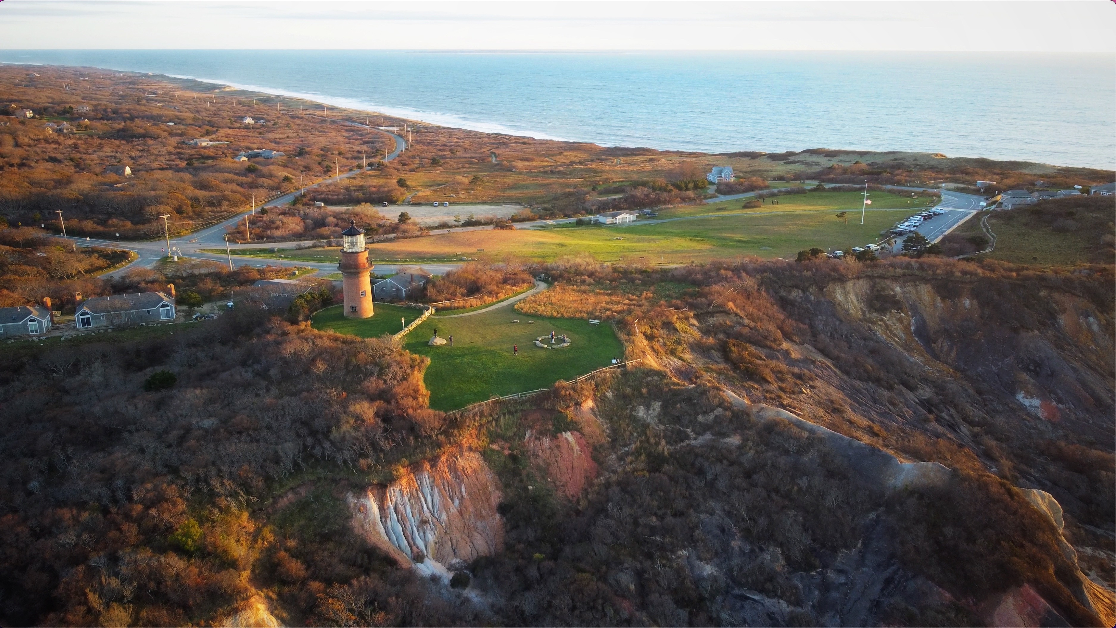Autumn landscape on Martha's Vineyard